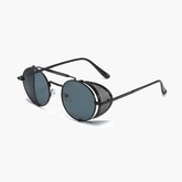Trevor Round Full frame Punk Metal Sunglasses